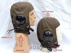 Finnish Air Force Named Pilot Flight Helmet WW2 Flying Helmet Messerschmitt 1944