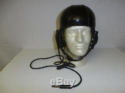 Fl-13 WW 2-post French leather Flight Helmet Pilot original IR16T