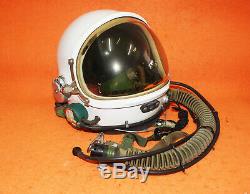 Flight Helmet 1# Airtight Astronaut Fighter Pilot Helmet +hat 0100