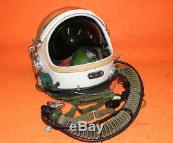 Flight Helmet 1# Airtight Astronaut Fighter Pilot Helmet +hat 0100