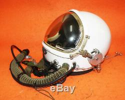 Flight Helmet 1# Airtight Astronaut Fighter Pilot Helmet +hat 0100