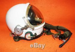 Flight Helmet 1# Airtight Astronaut Fighter Pilot Helmet +hat 0100