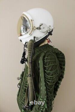 Flight Helmet 2# High Altitude Astronaut Space Pilots Pressured+ Flight Suit