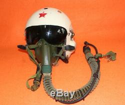 Flight Helmet Air Force Light Fighter Pilots Oxygen Mask Ym-6505 0602