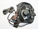 Flight Helmet Air Force Mig-15 Fighter Pilot Leather +Goggles