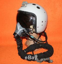 Flight Helmet Air Force Pilot Helmet Km-35 Oxygen Mask Largest 011