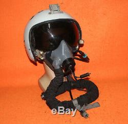 Flight Helmet Air Force Pilot Helmet Km-35 Oxygen Mask Largest 011
