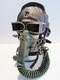 Flight Helmet Fighter Pilot Flight Leather Helmet Oxygen Mask Goggles 2#