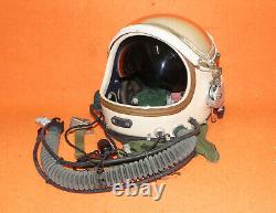 Flight Helmet High Altitude Astronaut Space Pilots Helmet. Flight Suit 1# USED