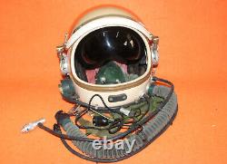 Flight Helmet High Altitude Astronaut Space Pilots Helmet. Flight Suit 1# USED