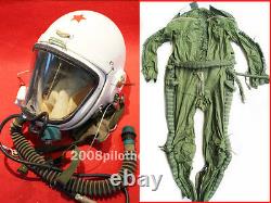 Flight Helmet High Altitude Astronaut Space Pilots Pressured 1# +FLIGHT SUIT1#