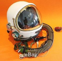 Flight Helmet High Altitude Astronaut Space Pilots Pressured 1#+ Flight Suit 1#