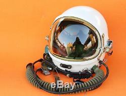 Flight Helmet High Altitude Astronaut Space Pilots Pressured 1# XXL NEW 0701BB