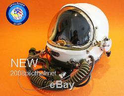 Flight Helmet High Altitude Astronaut Space Pilots Pressured 1# XXL NEW 0701BB
