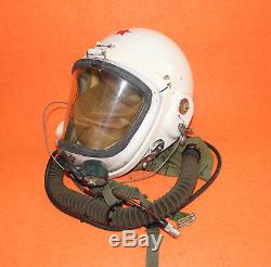 Flight Helmet High Altitude Astronaut Space Pilots Pressured 1# XXL NO USED