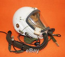 Flight Helmet High Altitude Astronaut Space Pilots Pressured 1# XXL NO USED