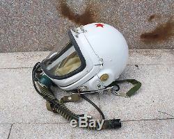 Flight Helmet High Altitude Astronaut Space Pilots Pressured +FLIGHT SUIT 1#