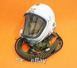 Flight Helmet High Altitude Astronaut Space Pilots Pressured + Flight Hat 010121