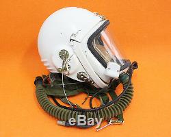 Flight Helmet High Altitude Astronaut Space Pilots Pressured + Flight Hat 01017