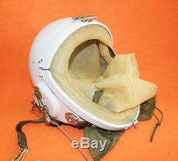 Flight Helmet High Altitude Astronaut Space Pilots Pressured + Flight Hat 01017