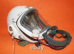Flight Helmet High Altitude Astronaut Space Pilots Pressured + Flight Hat $ 299