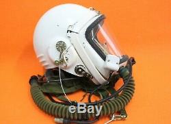 Flight Helmet High Altitude Astronaut Space Pilots Pressured Flight Hat 58# 0722