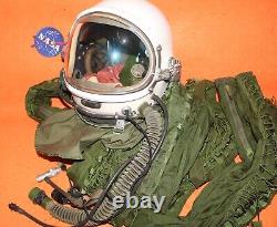 Flight Helmet High Altitude Astronaut Space Pilots Pressured Flight Suit