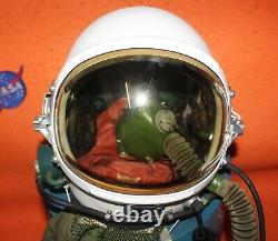 Flight Helmet High Altitude Astronaut Space Pilots Pressured Flight Suit 0528