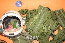 Flight Helmet High Altitude Astronaut Space Pilots Pressured Flight Suit