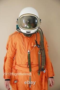 Flight Helmet High Altitude Astronaut Space Pilots Pressured Flight Suit 1# XXL
