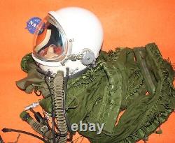 Flight Helmet High Altitude Astronaut Space Pilots Pressured Flight Suit