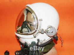 Flight Helmet High Altitude Astronaut Space Pilots Pressured +Flight Suit 11024