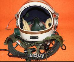 Flight Helmet High Altitude Astronaut Space Pilots Pressured +Flight Suit 11024