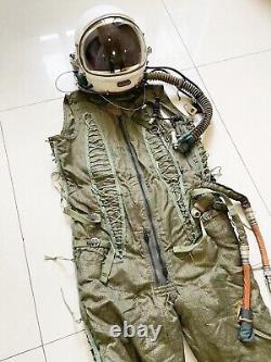 Flight Helmet High Altitude Astronaut Space Pilots Pressured Flight Suit P -12