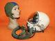 Flight Helmet High Altitude Astronaut Space Pilots Pressured Flying Hat 0720