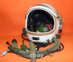 Flight Helmet High Altitude Astronaut Space Pilots Pressured Size O# XXXL