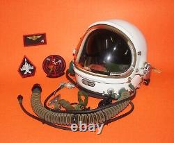 Flight Helmet High Altitude Astronaut Space Pilots Pressured Size1# XXL 0104