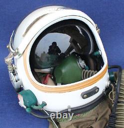 Flight Helmet High Altitude Astronaut Space Pilots Pressured Suit XXL