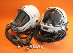 Flight Helmet High Altitude Astronaut Space Pilots Pressured Two Helmet 091999