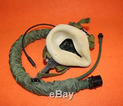 Flight Helmet Naval Aviator Pilot Helmet 1# XXL Oxygen Mask $349