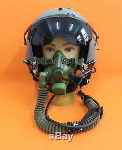Flight Helmet Naval Aviator Pilot Helmet 1# XXL Oxygen Mask Ym-6m