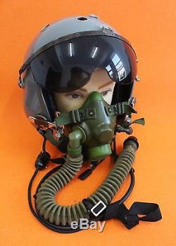 Flight Helmet Naval Aviator Pilot Helmet 1# XXL Oxygen Mask Ym-6m Only349.9