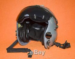 Flight Helmet Naval Aviator Pilot Helmet 58# XXL Oxygen Mask Ym-6512g