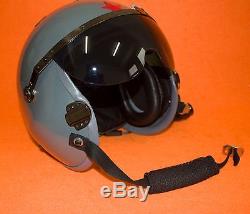 Flight Helmet Naval Aviator Pilot Helmet 58# XXL Oxygen Mask Ym-6512g