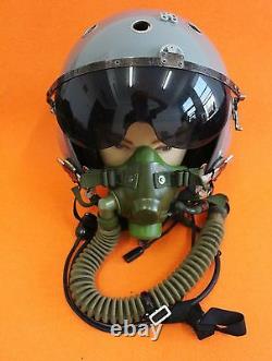 Flight Helmet Naval Aviator Pilot Helmet Oxygen Mask