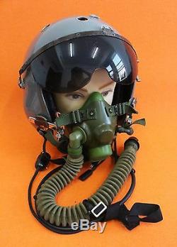 Flight Helmet Naval Aviator Pilot Helmet Oxygen Mask Ym-6m 06016