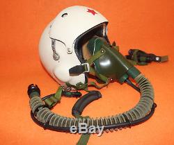 Flight Helmet Original MIG-21 Pilot Helmet TK-2A OXYGEN MASK YM-6505
