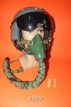 Flight Helmet Pilot Helmet 1# + NEW Oxygen Mask