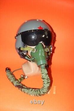 Flight Helmet Pilot Helmet 1# + NEW Oxygen Mask 0101