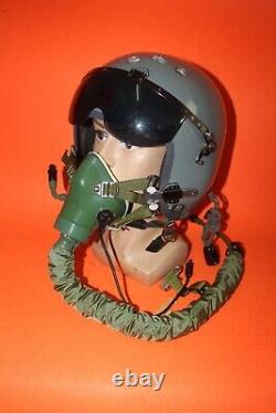 Flight Helmet Pilot Helmet 1# + NEW Oxygen Mask 0101